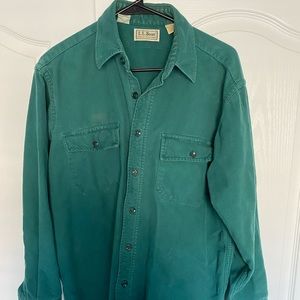 L.l. Bean button down work shirt